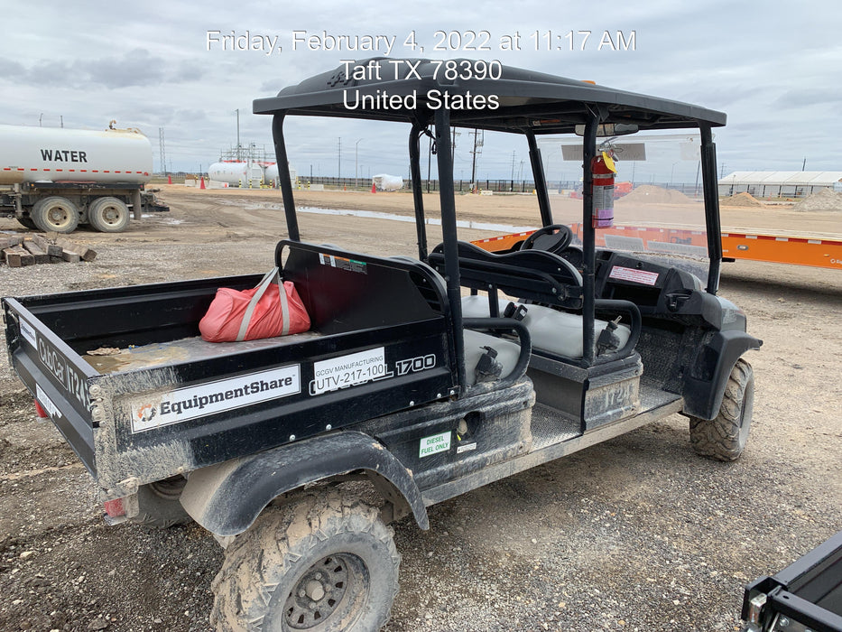 2021 Club Car CA1700D Canopy, Diesel, 4 Passenger