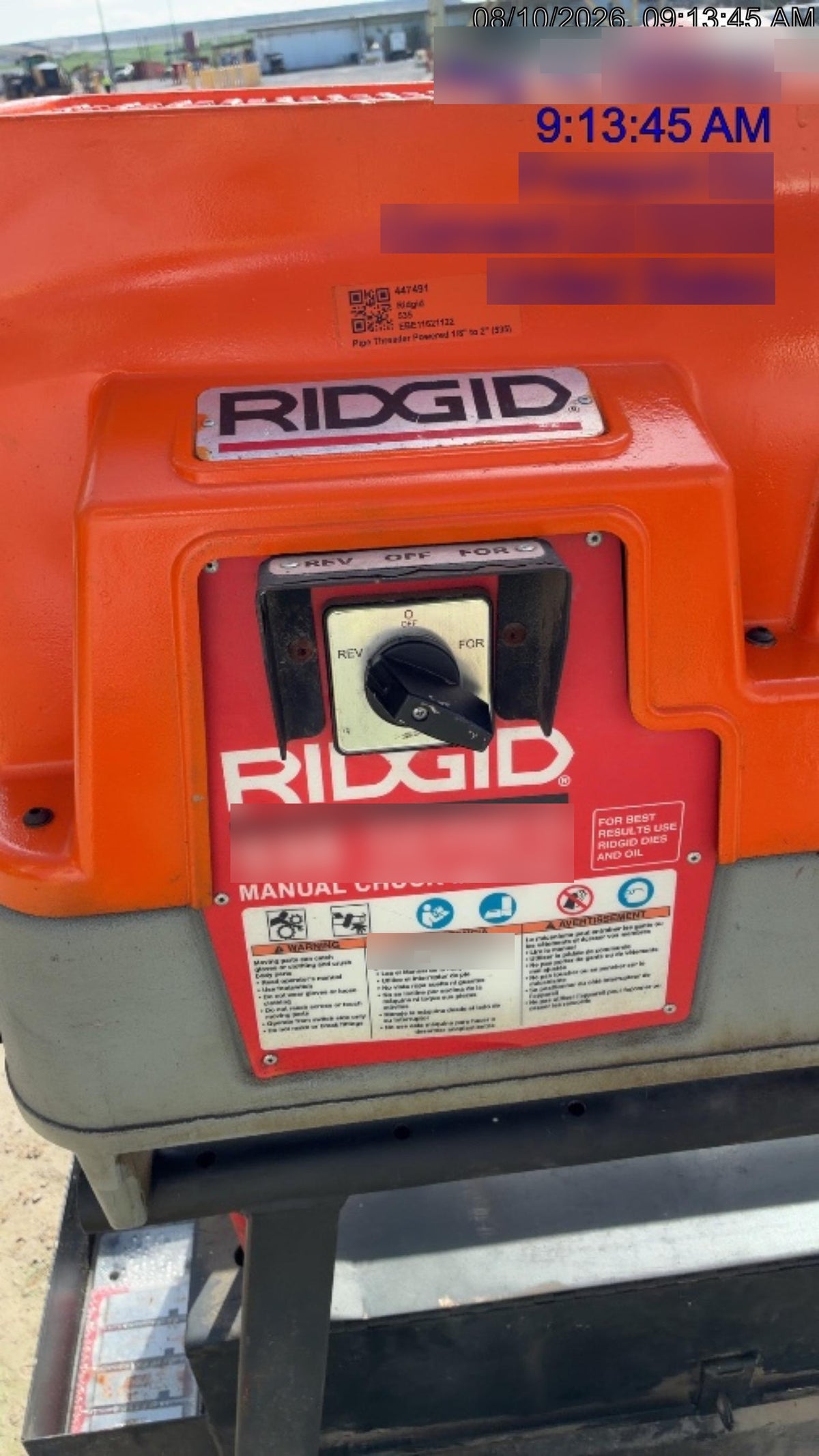 2024 RIDGID 535