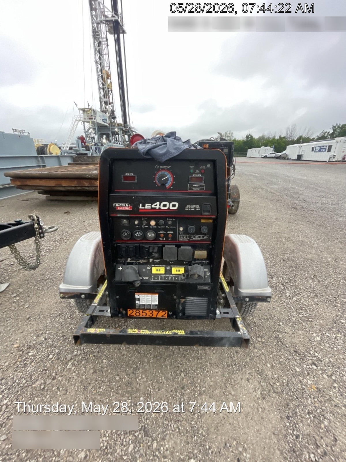 2022 Lincoln Electric LE400 Kubota V1505, Trlr, Cable Rack, Light Kit, ES Decals, T3