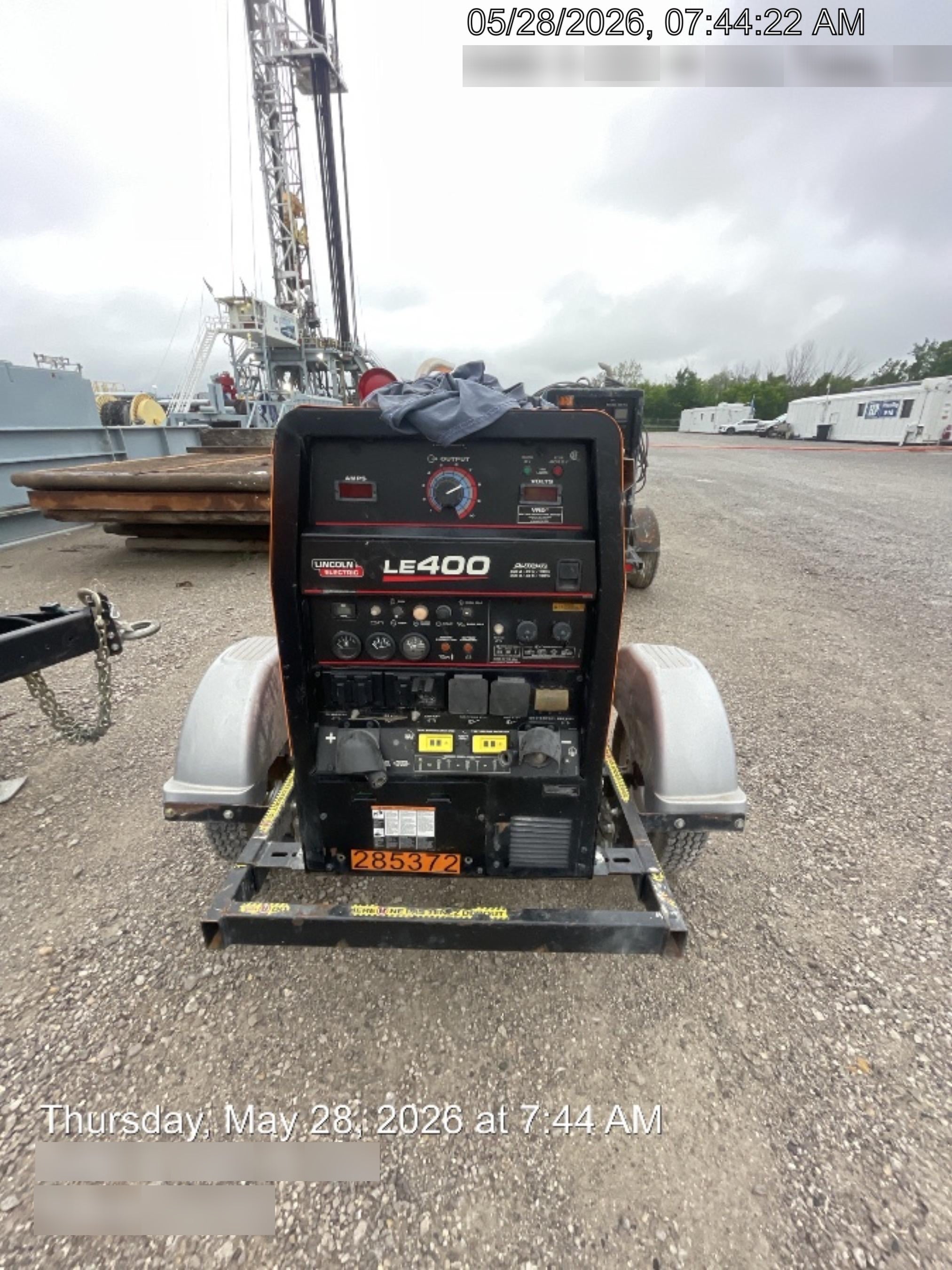 2022 Lincoln Electric LE400 Kubota V1505, Trlr, Cable Rack, Light Kit, ES Decals, T3