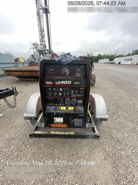 2022 Lincoln Electric LE400 Kubota V1505, Trlr, Cable Rack, Light Kit, ES Decals, T3