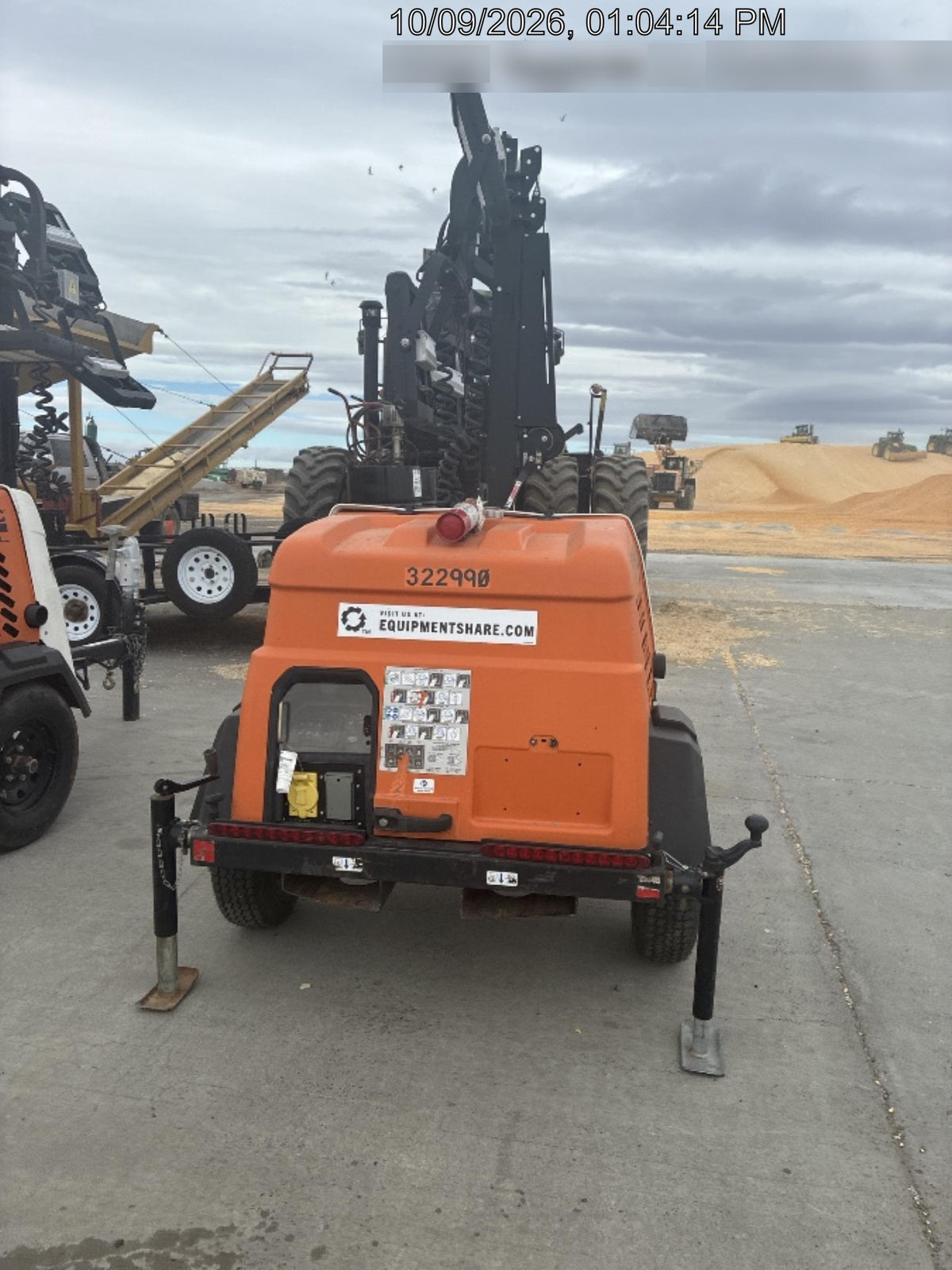 2023 Generac MLT2 Diesel, Flex Switch 120V Input, Powerzone Controller, (4) 320W LED Lights, 4kW Generator, 39.9 Gal Fuel Tank, 2" Ball, T3