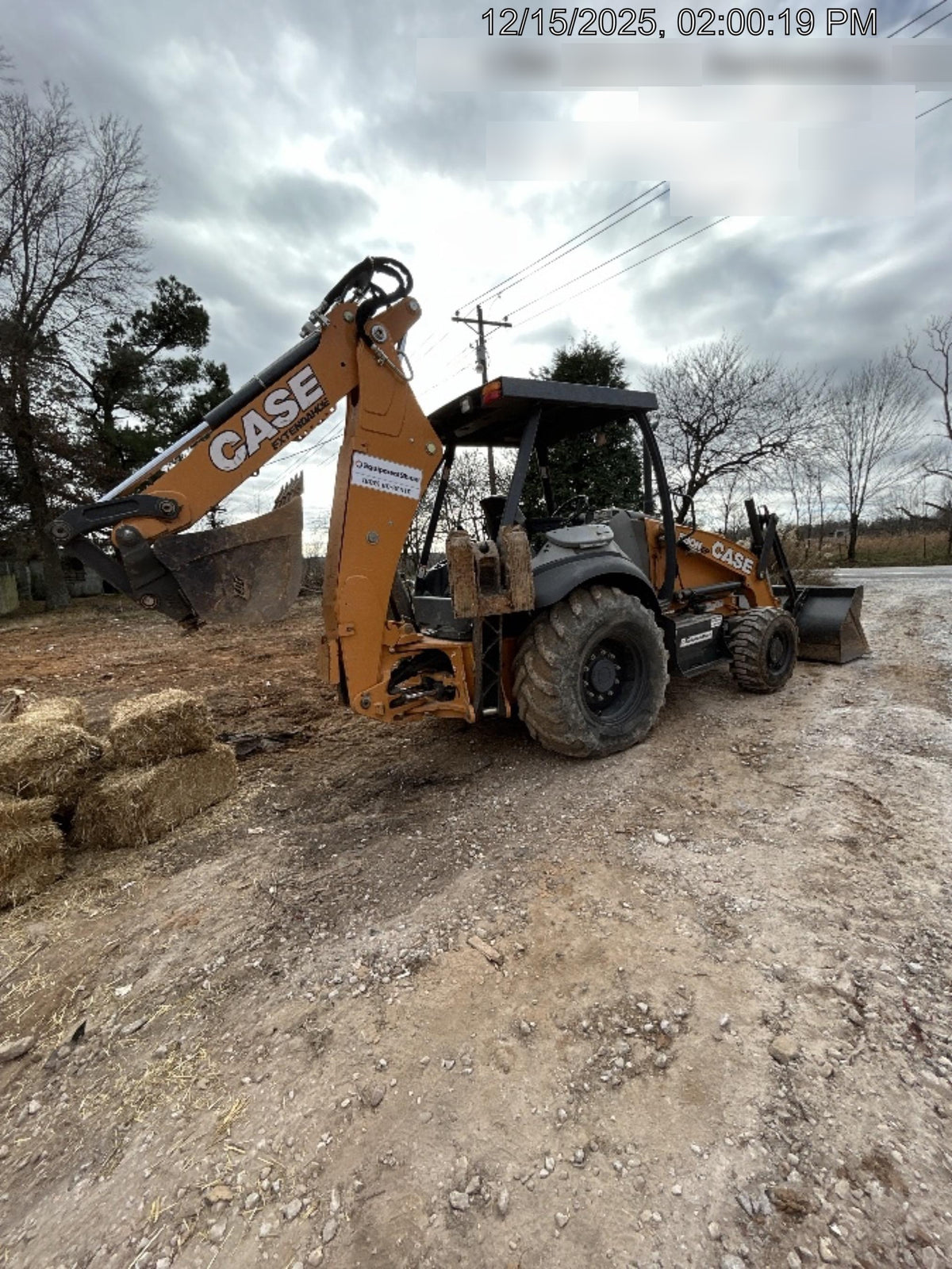 2022 CASE 580N EP - Extendable Backhoe