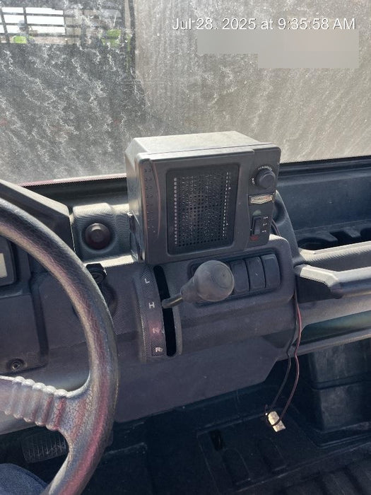 2021 Yanmar YU1000 Canopy, Steel Wheel, Poly WindShield, Beacon, Backup Alarm