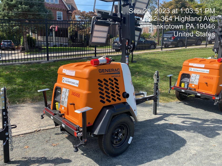 2023 Generac MLT2 Diesel, Flex Switch 120V Input, Powerzone Controller, (4) 320W LED Lights, 4kW Generator, 39.9 Gal Fuel Tank, 2" Ball, T3