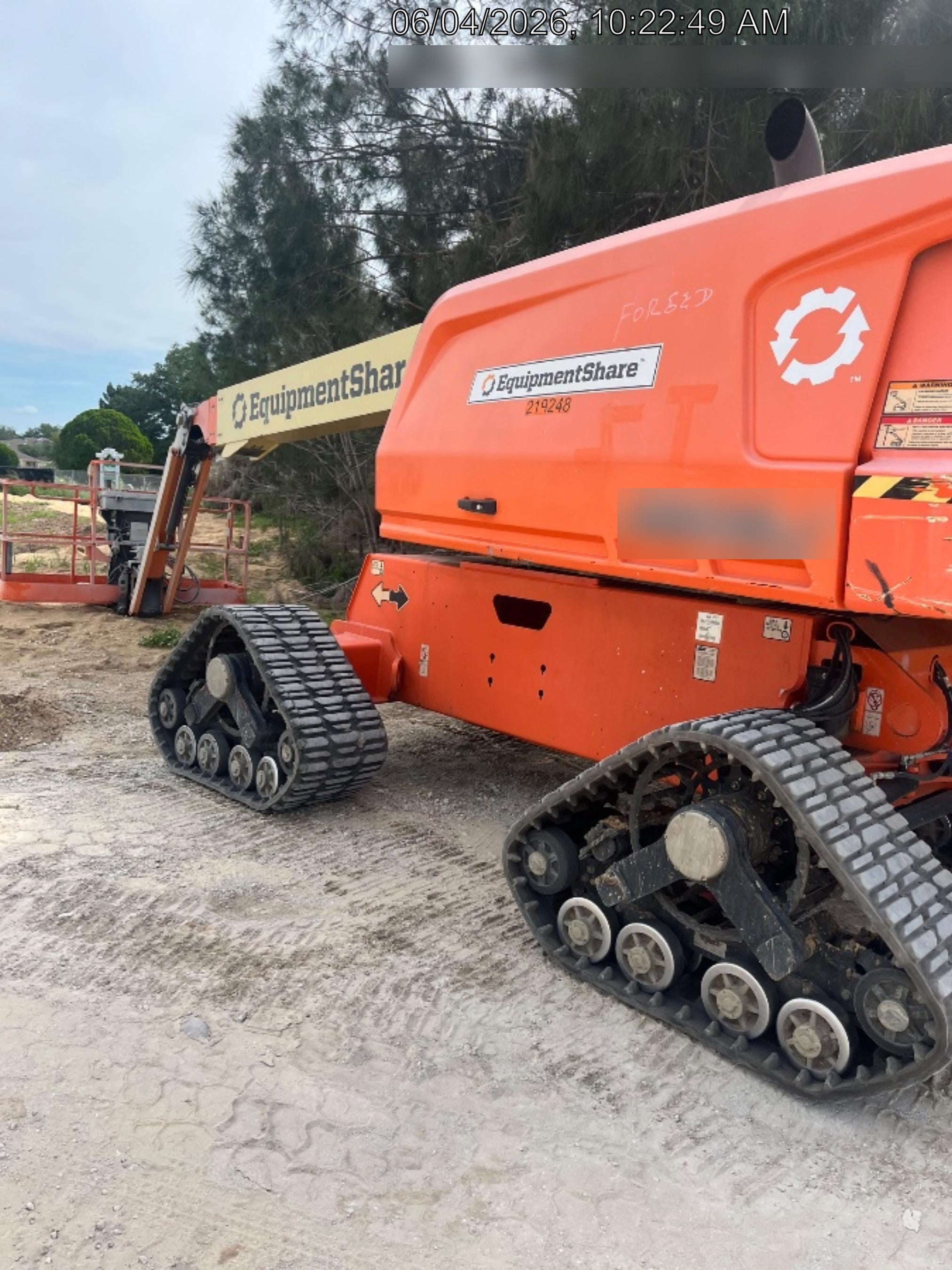 2022 JLG 660SJ Quad Track