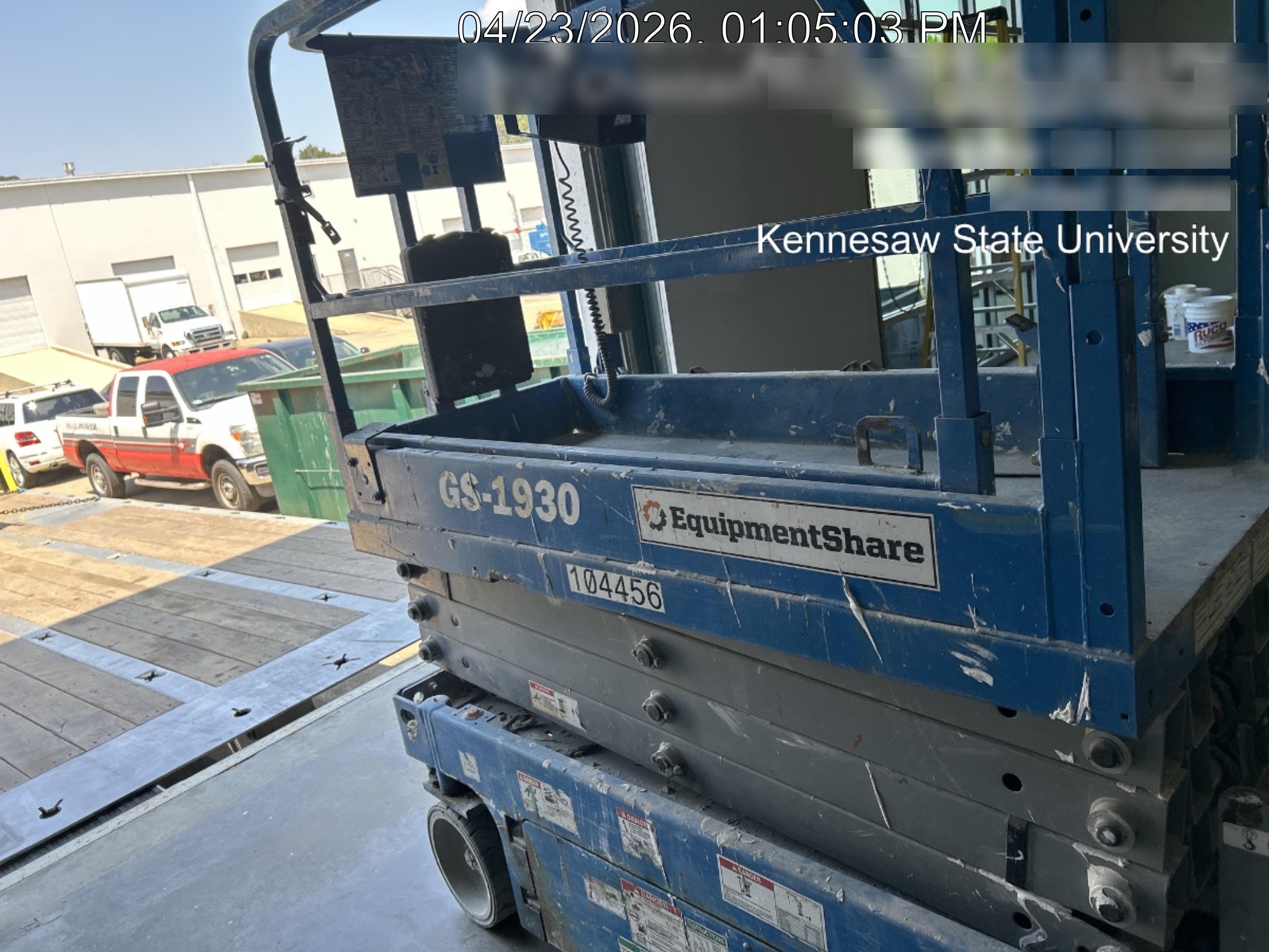 2020 Genie GS-1930 Fixed rails with chain entry gate - Pre A92.20