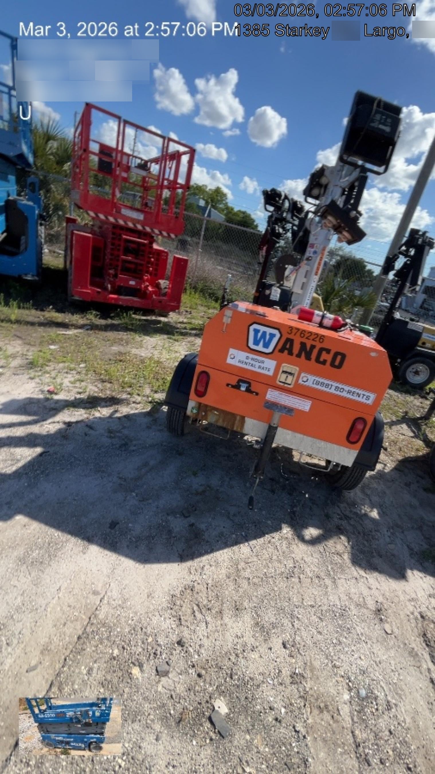 2023 Wanco WLTT-4MM4K Diesel, Deep Sea Controller, Shore Power Plug, Auto Start, (4) 350W LED Floodlights, 4kW Generator, 60 Gal Fuel Tank, 2" Ball, T3