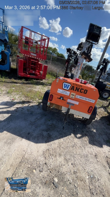 2023 Wanco WLTT-4MM4K Diesel, Deep Sea Controller, Shore Power Plug, Auto Start, (4) 350W LED Floodlights, 4kW Generator, 60 Gal Fuel Tank, 2" Ball, T3