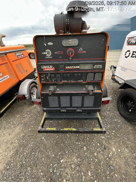 2021 Lincoln Electric Vantage 549X Ready Pak 3, ORANGE (includes trailer, cable rack, fender light kit)