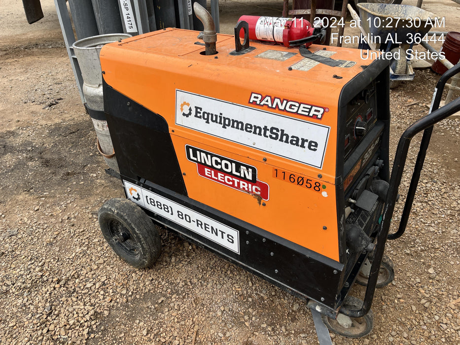 2020 Lincoln Electric Ranger 305 LPG Engine Driven Welder (Kohler®) One-Pak