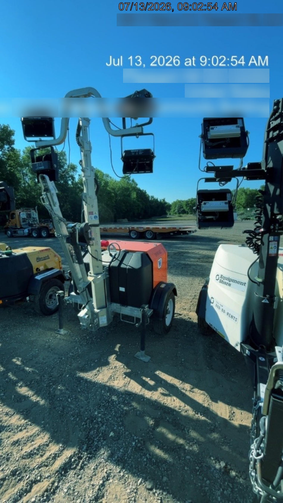 2024 Wanco WLTT-4MM4K Diesel, Deep Sea Controller, Shore Power Plug, Auto Start, (4) 350W LED Floodlights, 4kW Generator, 60 Gal Fuel Tank, 2" Ball, T3
