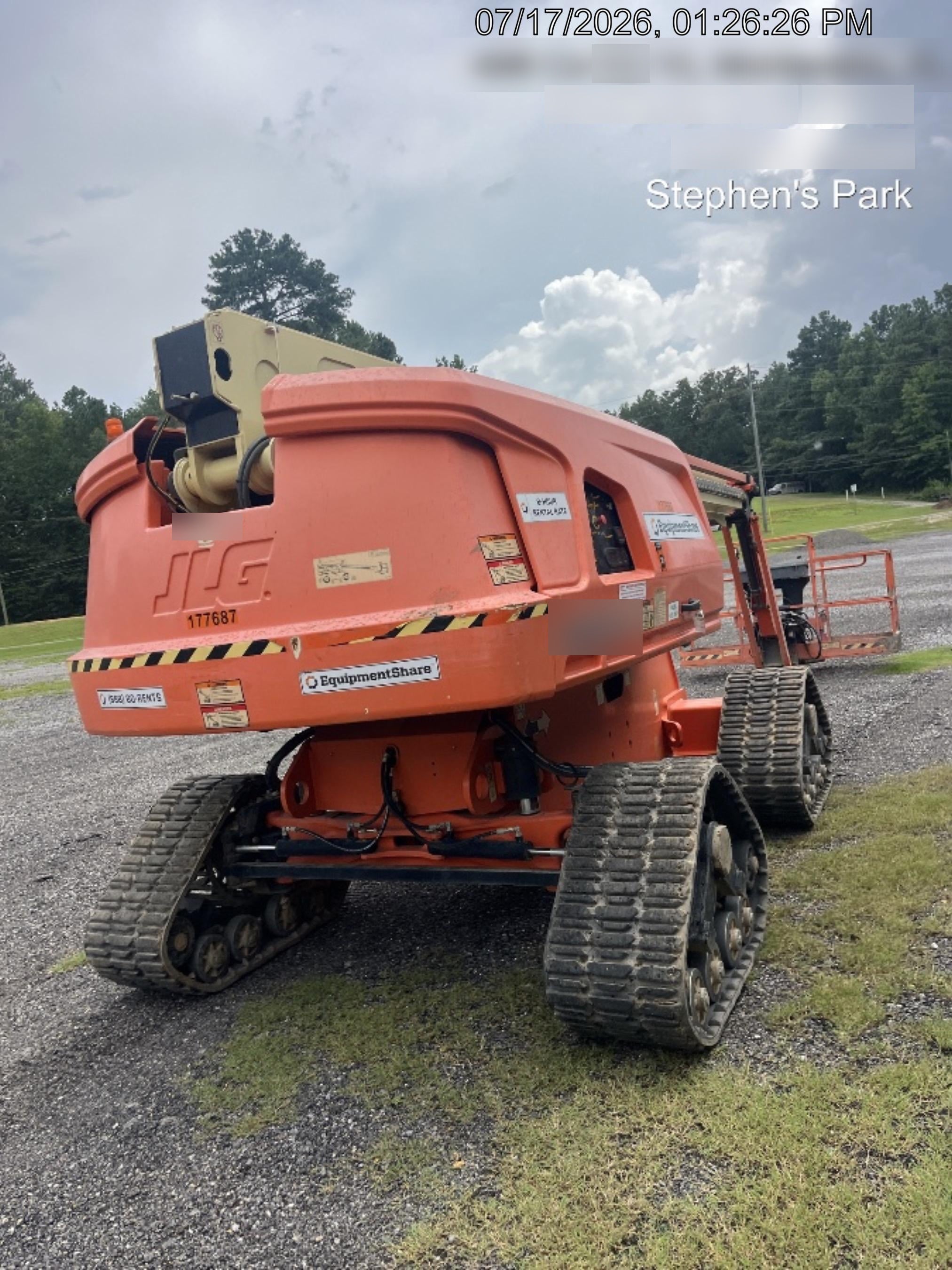 2021 JLG 660SJ Quad Track