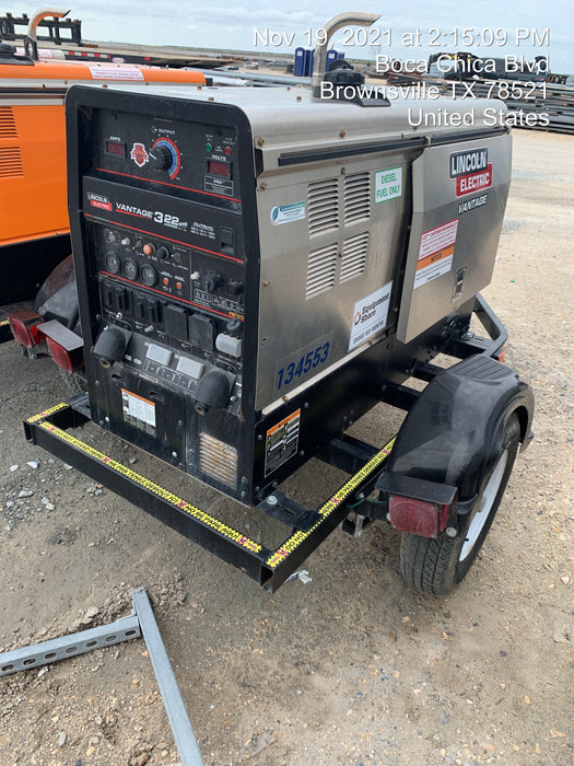 2021 Lincoln Electric Vantage 322 Ready Pak 3