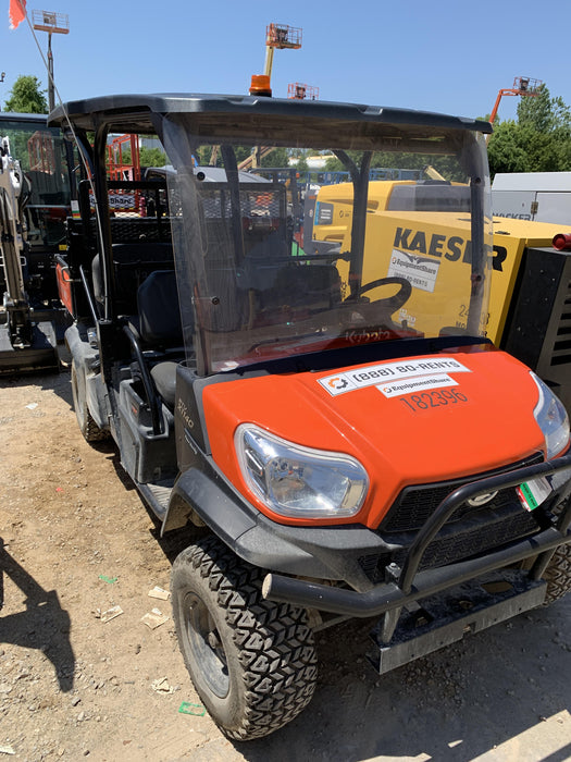 2022 Kubota RTV-X1140W-H Plastic Canopy, Windshield Acrylic Clear, LED Strobe Light, Wire Harness Kit, Back up Alarm