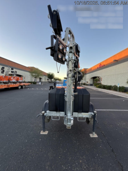 2024 Wanco WLTT-4MM4K Diesel, Deep Sea Controller, Shore Power Plug, Auto Start, (4) 350W LED Floodlights, 4kW Generator, 60 Gal Fuel Tank, 2" Ball, T3