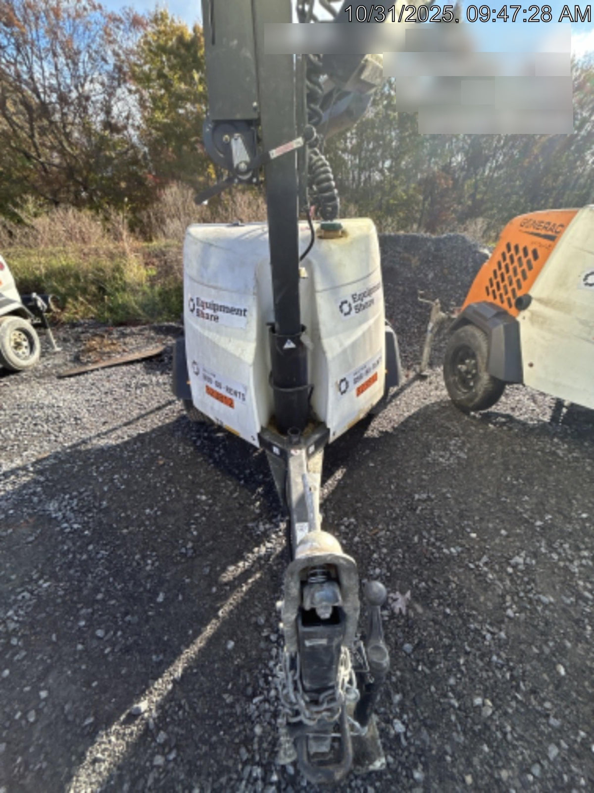 2023 Generac MLT2 Diesel, Flex Switch 120V Input, Powerzone Controller, (4) 320W LED Lights, 4kW Generator, 39.9 Gal Fuel Tank, 2" Ball, T3