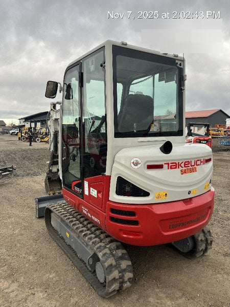 2025 TAKEUCHI TB235-2CR
