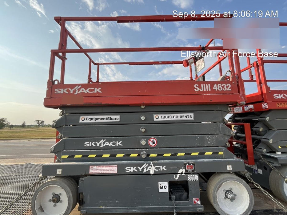 2016 Skyjack SJIII-4632 Standard Rental Specs