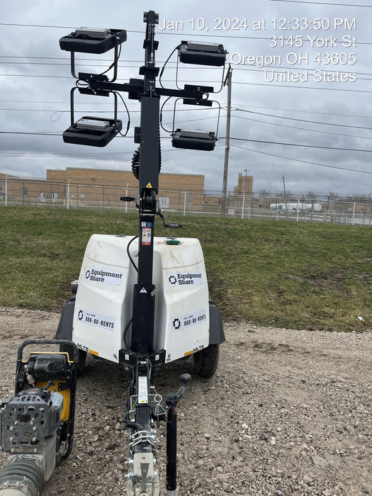 2023 Generac MLT2 Diesel, Flex Switch 120V Input, Powerzone Controller, (4) 320W LED Lights, 4kW Generator, 39.9 Gal Fuel Tank, 2" Ball, T3