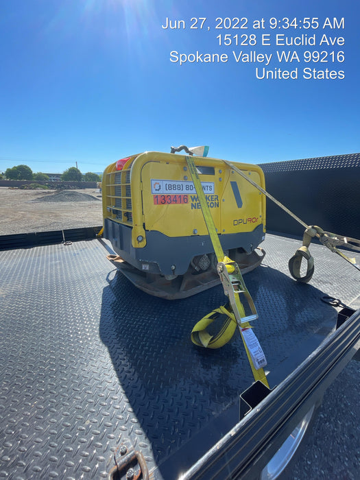 2021 Wacker Neuson DPU90r Vibration plate DPU 90rLem770