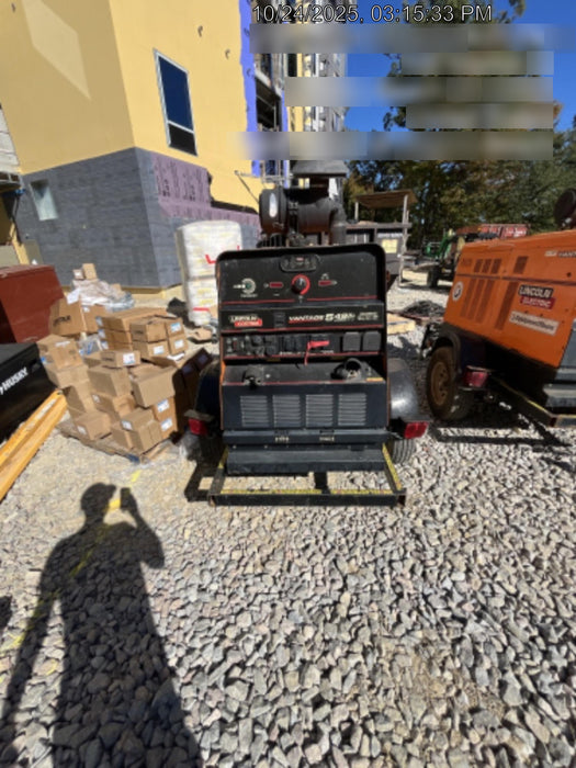 2021 Lincoln Electric Vantage 549X Ready Pak 3, ORANGE (includes trailer, cable rack, fender light kit)