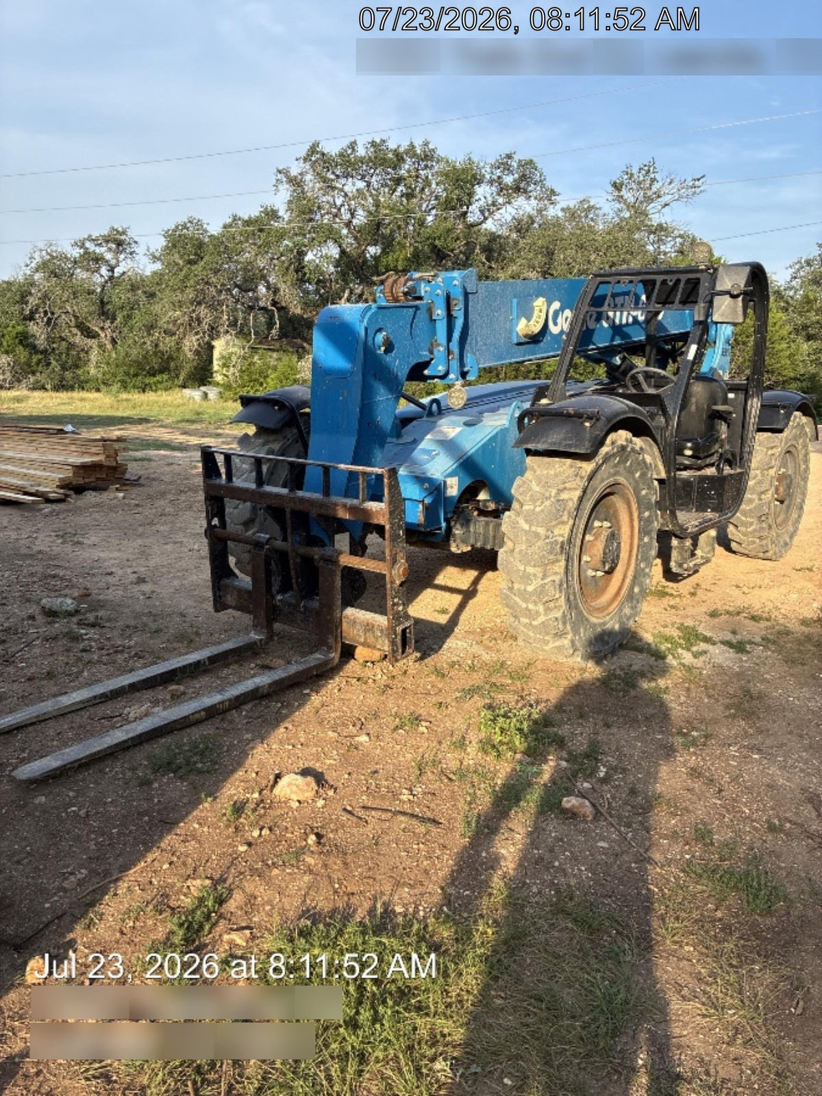 2017 Genie GTH-636 Genie GTH636, Foam Filled Tires, 48" carriage
