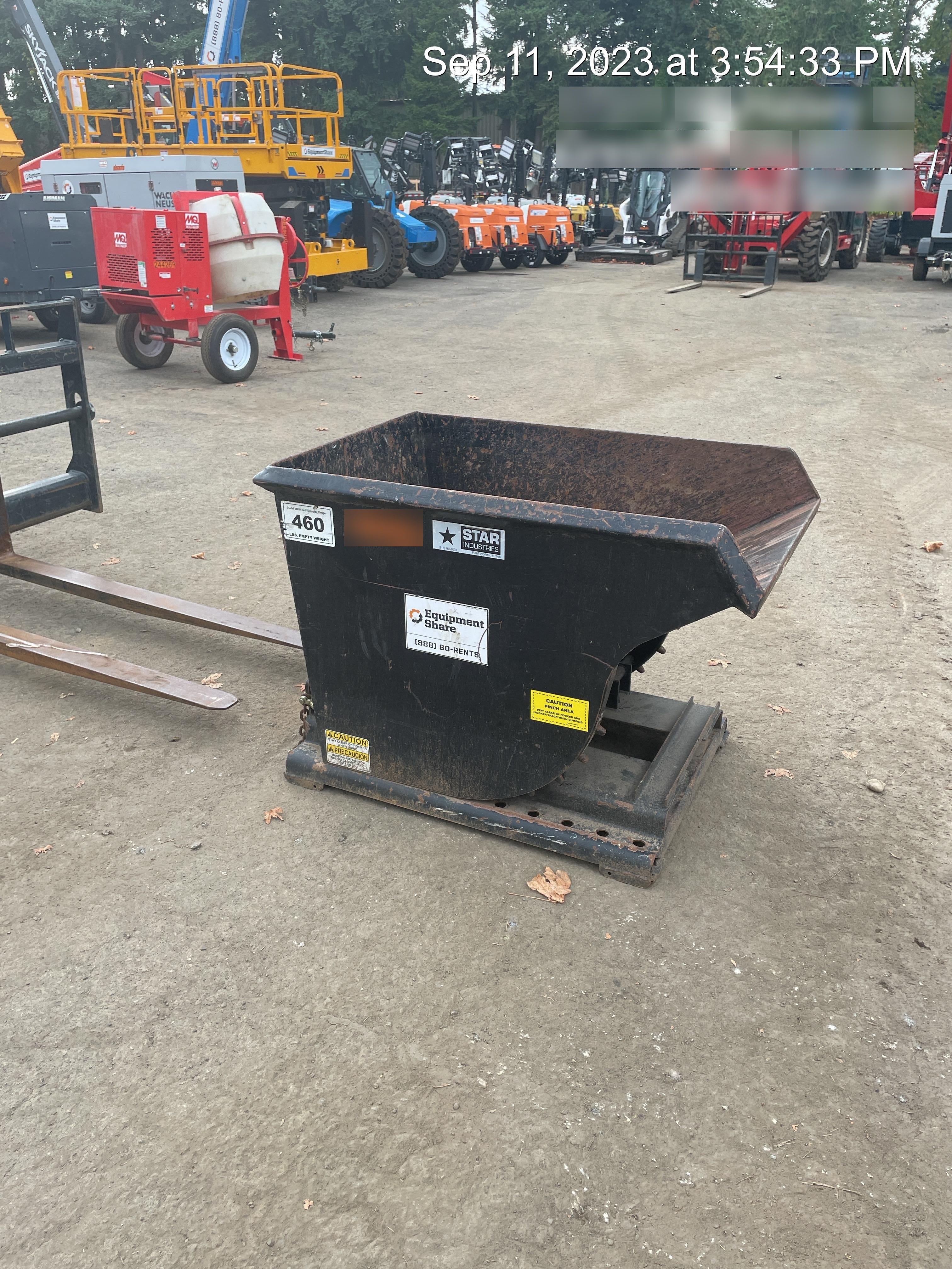 2020 STAR INDUSTRIES 1805N Hopper