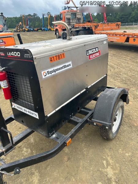 2024 Lincoln Electric LE400 Kubota V1505, Trlr, Cable Rack, Light Kit, ES Decals, T3