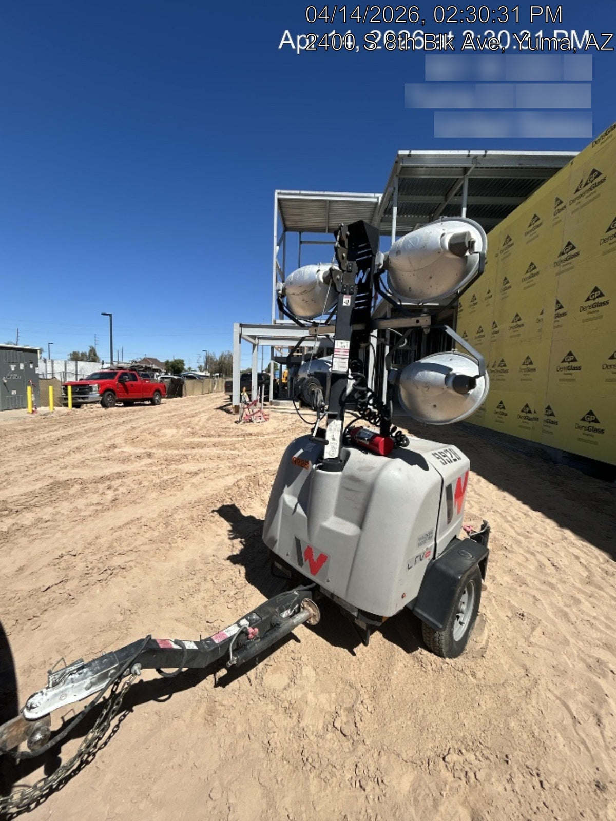 Wacker Neuson LTV6K-MH Wacker Neuson LTV6K Towable Light Tower
