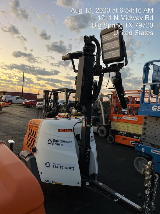 2023 Generac MLT2 Diesel, Flex Switch 120V Input, Powerzone Controller, (4) 320W LED Lights, 4kW Generator, 39.9 Gal Fuel Tank, 2" Ball, T3