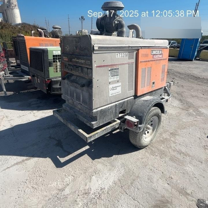 2021 Lincoln Electric Vantage 549X Ready Pak 3, ORANGE (includes trailer, cable rack, fender light kit)
