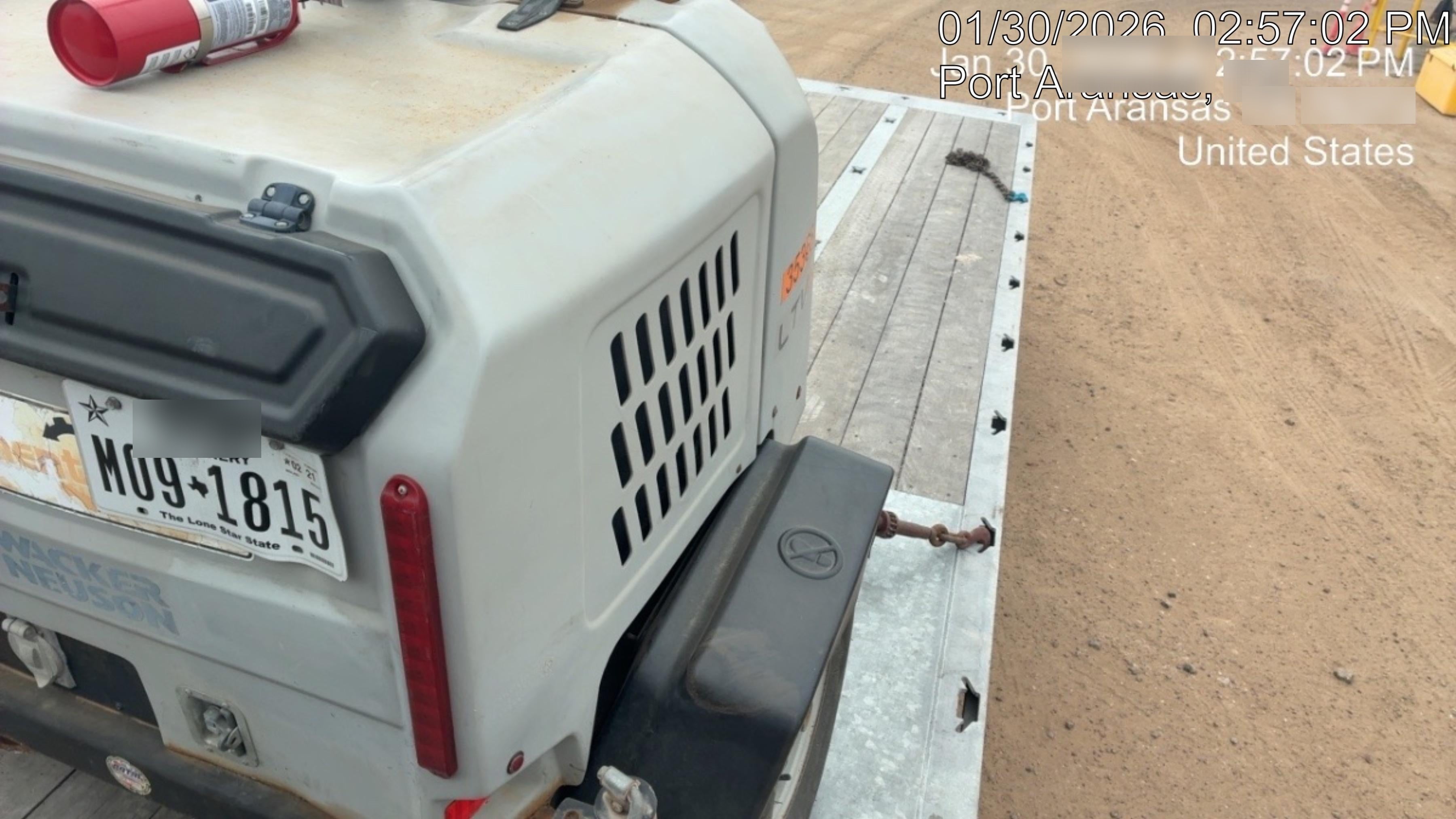 2019 Wacker Neuson LTV6L-MH Wacker Neuson LTV6L Mobile Light Tower w/Fuel Level Sensor Installed