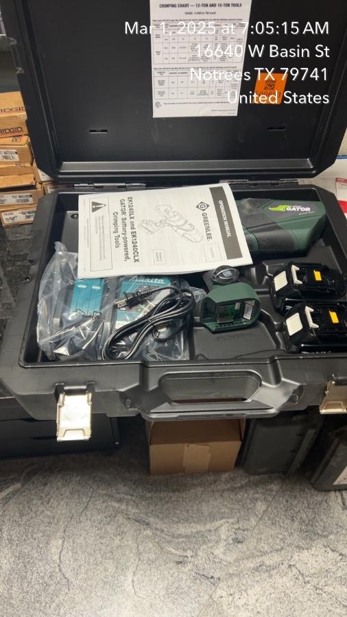 2025 GREENLEE EK1240LX11