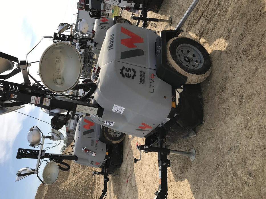 2018 Wacker Neuson LTV6L-MH Wacker Neuson LTV6L Mobile Light Tower w/Fuel Level Sensor Installed