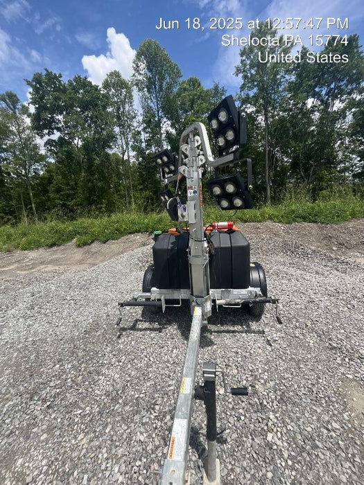 2024 Wanco WLTT-4MM4K Diesel, Deep Sea Controller, Shore Power Plug, Auto Start, (4) 350W LED Floodlights, 4kW Generator, 60 Gal Fuel Tank, 2" Ball, T3