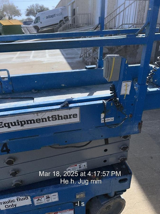 2019 Genie GS-1930 Fixed Rails with Chain Entry