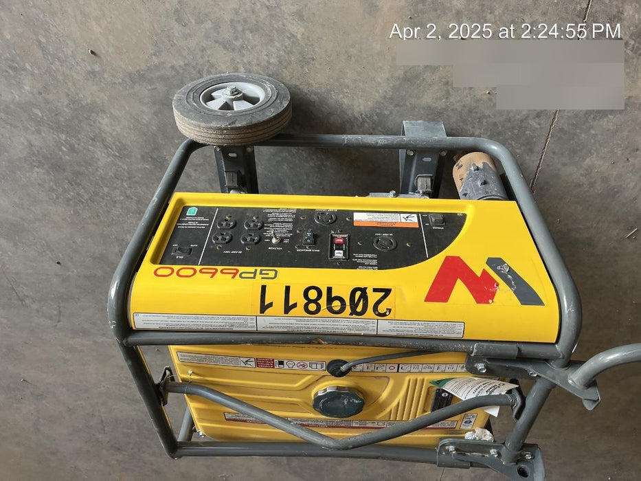 2022 WACKER NEUSON GP6600A