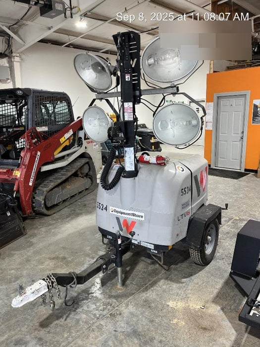 2017 Wacker Neuson LTV6L-MH Wacker Neuson 6 kW Towable Light Generator