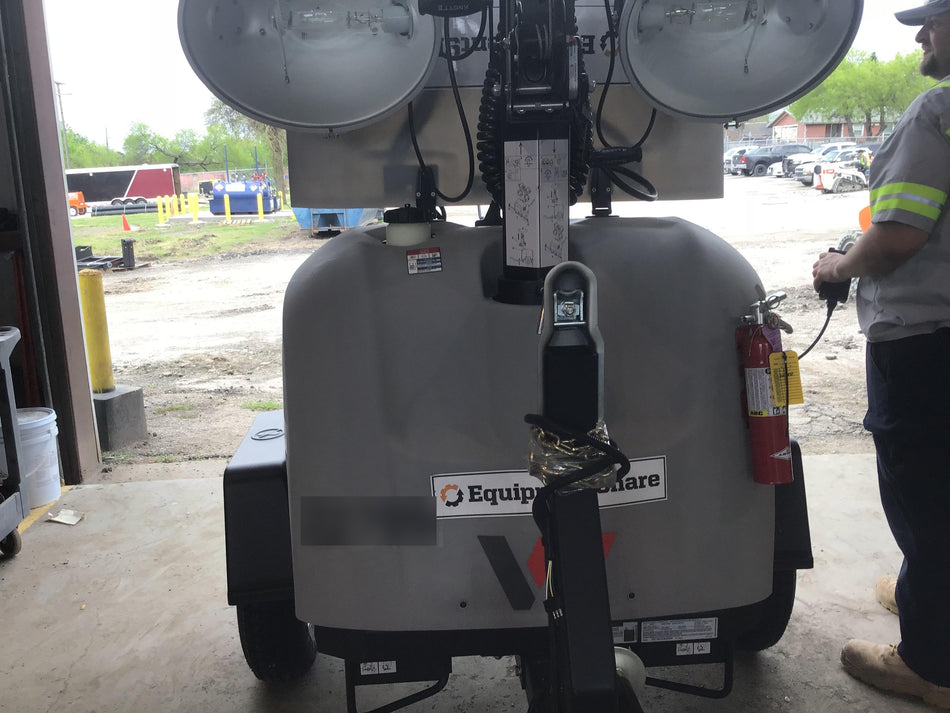 2019 Wacker Neuson LTV6L-MH Wacker Neuson LTV6L Mobile Light Tower w/Fuel Level Sensor Installed