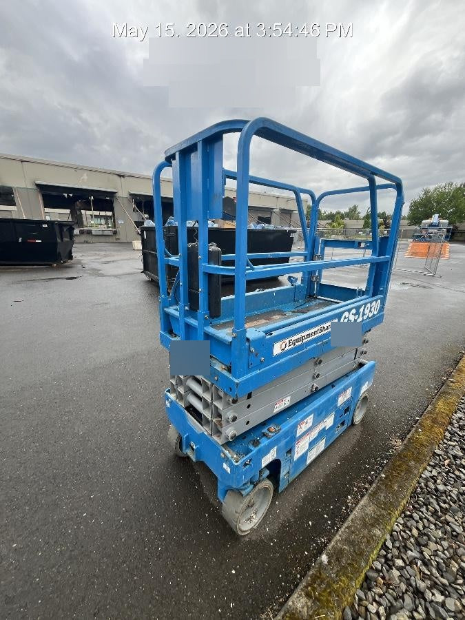 2019 Genie GS-1930 Half Height Swing Gate, 800W Inverter