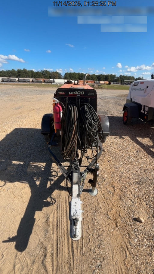 2022 Lincoln Electric LE400 Kubota V1505, Trlr, Cable Rack, Light Kit, ES Decals, T3