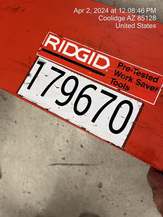 2021 RIDGID 700