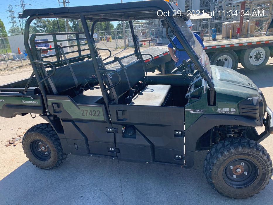 2019 Kawasaki Mule PRO-DXT Movement Alarm, Beacon, Hard Top, ES Track Hardware