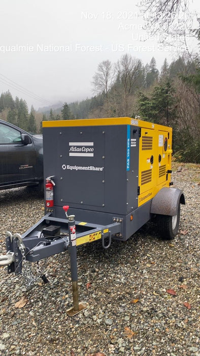 2021 ATLAS COPCO PAS 100 HF CS Enclosed