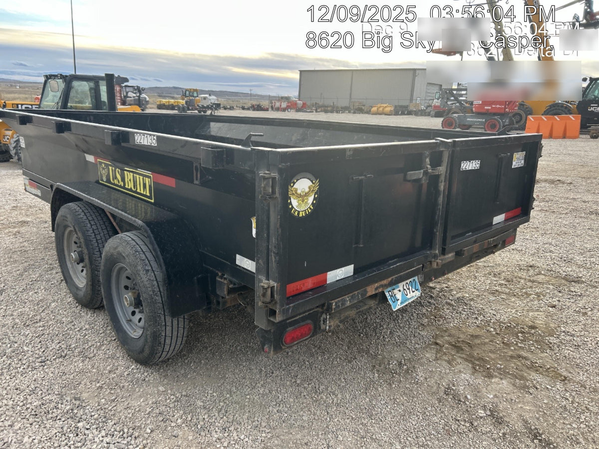 2022 US BUILT 7x14 Dump