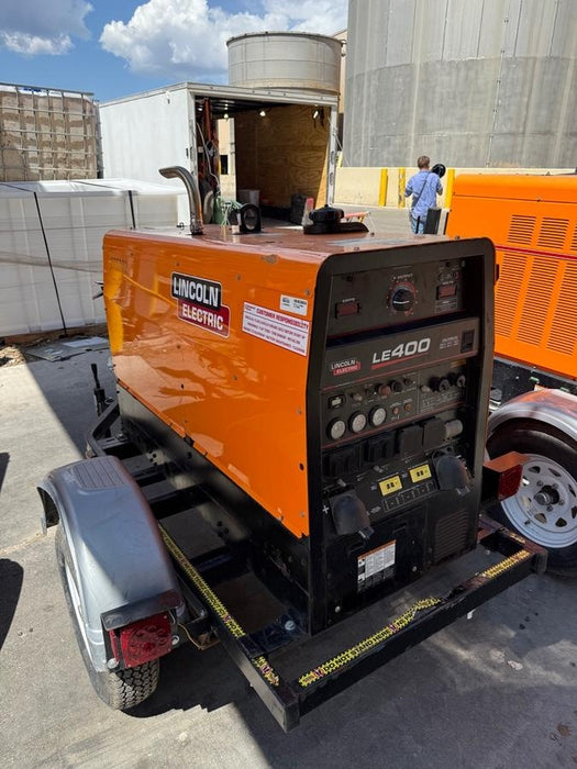 2022 Lincoln Electric LE400 Kubota V1505, Trlr, Cable Rack, Light Kit, ES Decals, T3