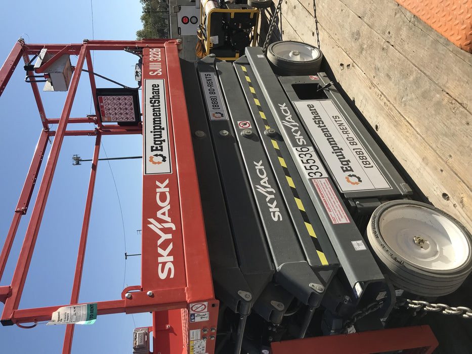 2019 Skyjack SJIII-3226 Standard Options, Trojan Batteries