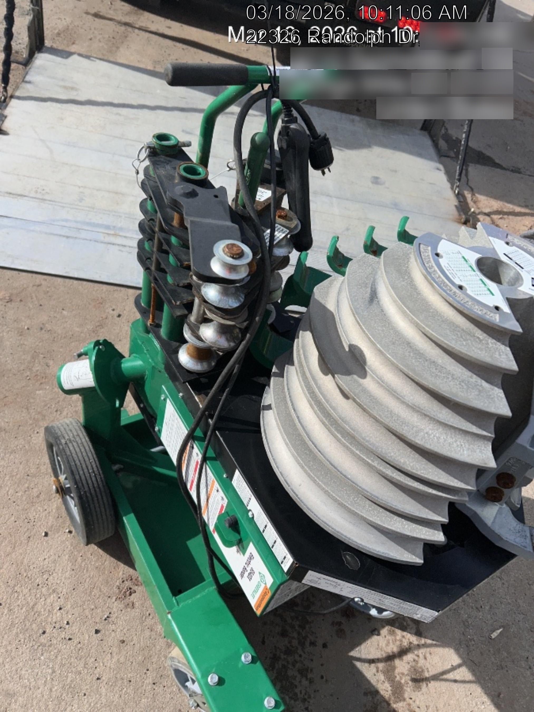 2022 GREENLEE 854DX