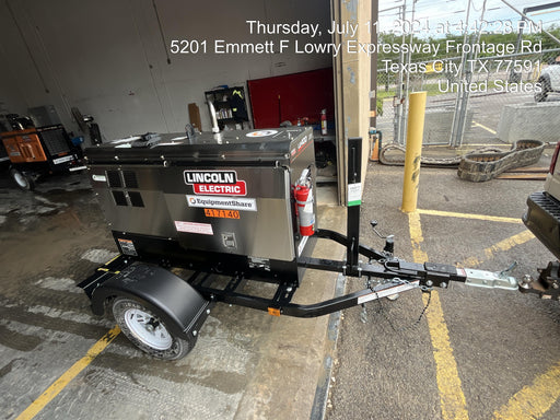 2024 Lincoln Electric LE400 Kubota V1505, Trlr, Cable Rack, Light Kit, ES Decals, T3